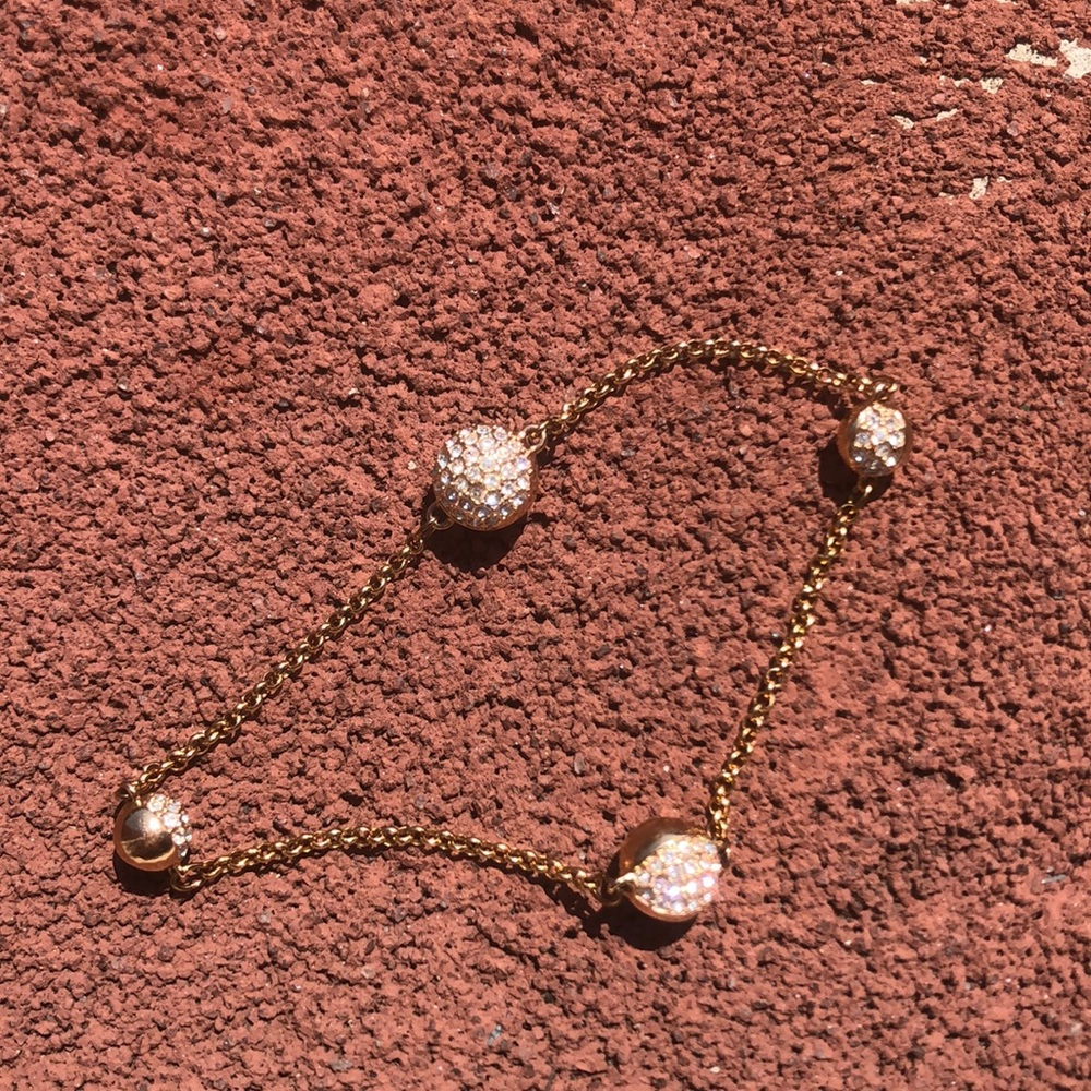 Swarovski bracelet Silver rose